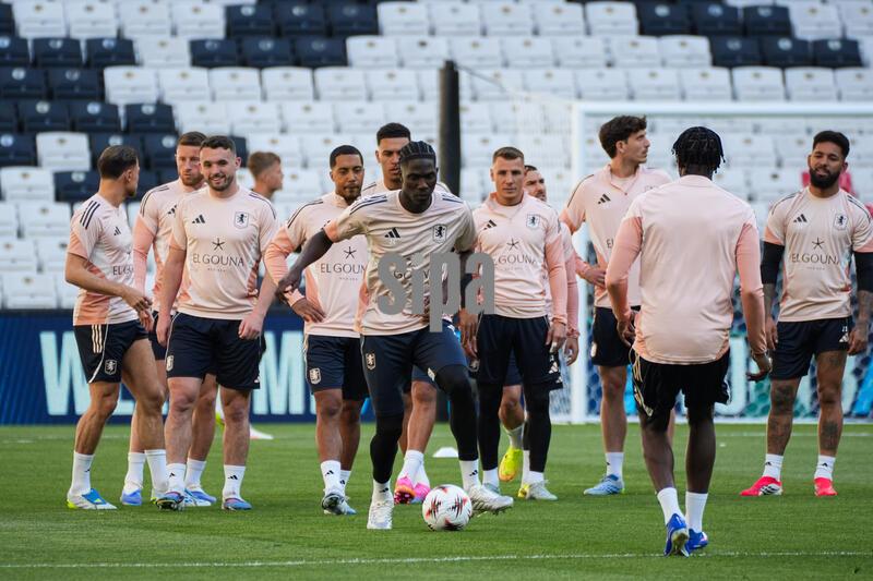 Aston Villa Training Ahead of UEFA Europa League Final in Istanbul - 19 May 2026