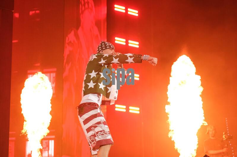 Shiva performs live during the “Live 2026” concert at the Inalpi Arena in Turin, Italy - 23 May 2026
