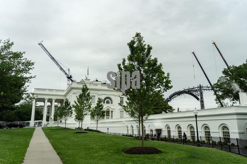 White House UFC Freedom 250 Construction 