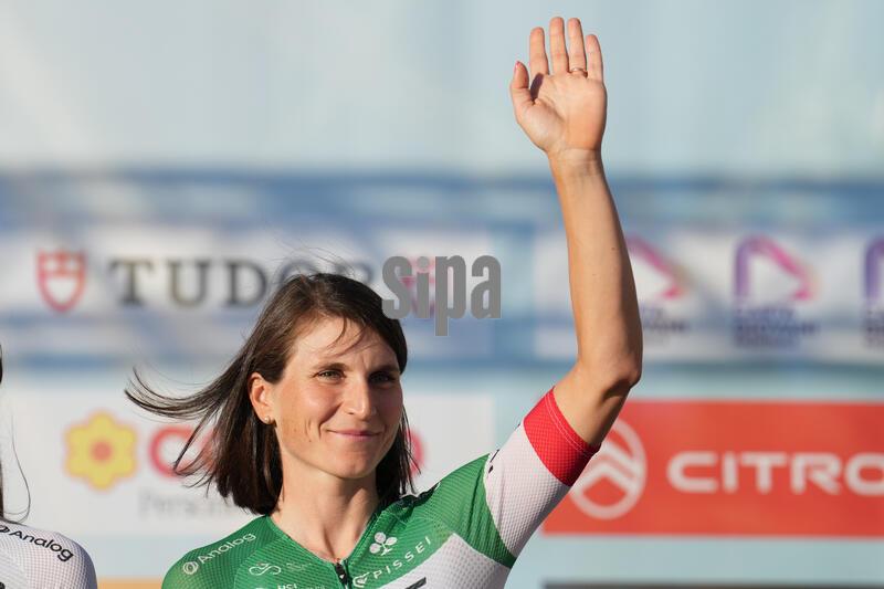 Italia: Elisa Longo Borghini UAE TEAM ADQ During the Team Presentation Ahead of the Giro...