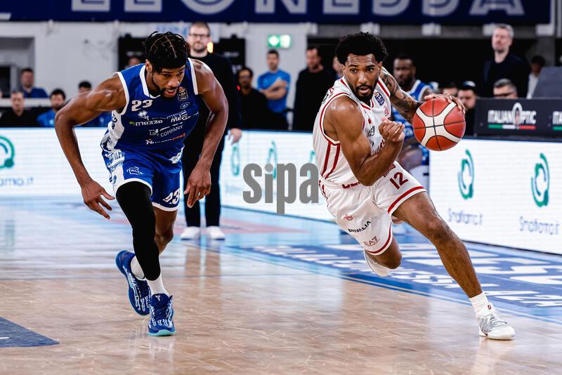 Italia: Ea7 Emporio Armani Olimpia Milano’s Armoni Brooks in Action During the Match...