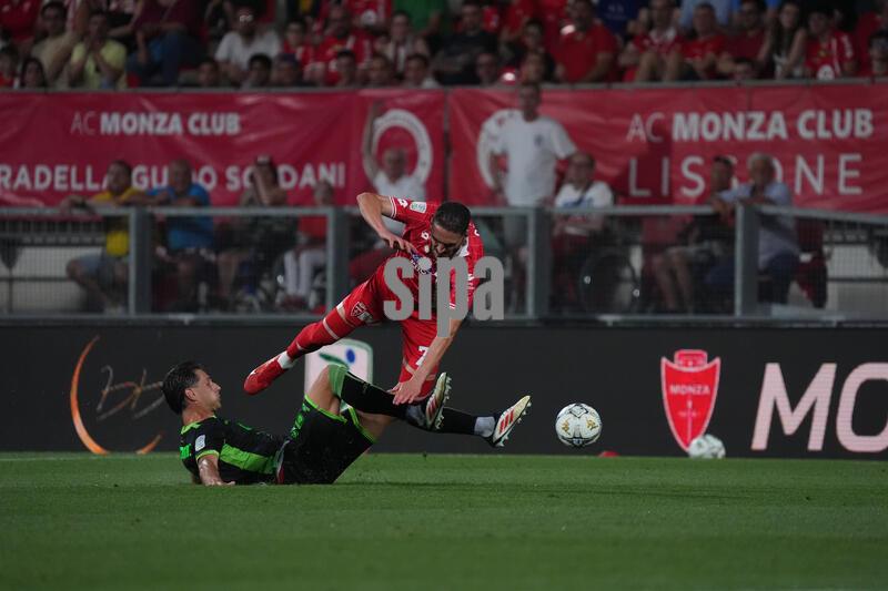 Italia: Paulo Azzi Dell'ac Monza Durante La Partita Tra Monza E Catanzaro, Del Campionato...