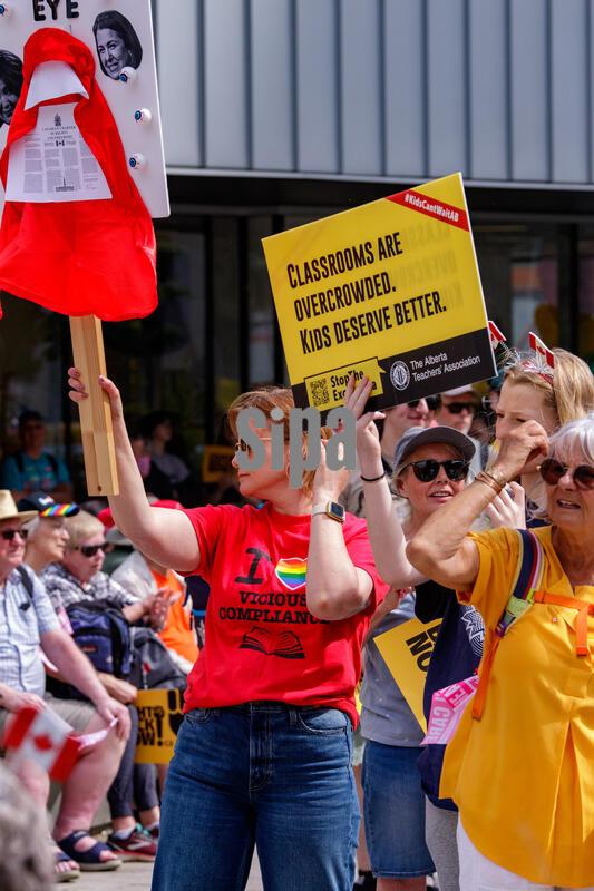 Fight Back Rally in Downtown Edmonton, Canada - 29 May 2026