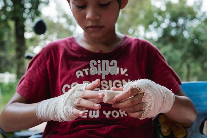 Children of Muay Thai in Ubon Ratchathani, Thailand - 15 May 2026