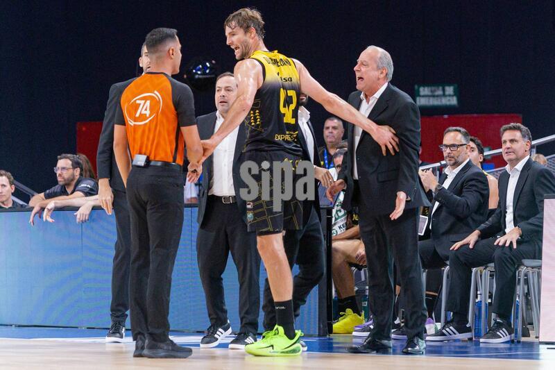 Spain: Third quarter-final game of the Endesa ACB league basketball game between Real Madrid and CB Canarias La Laguna