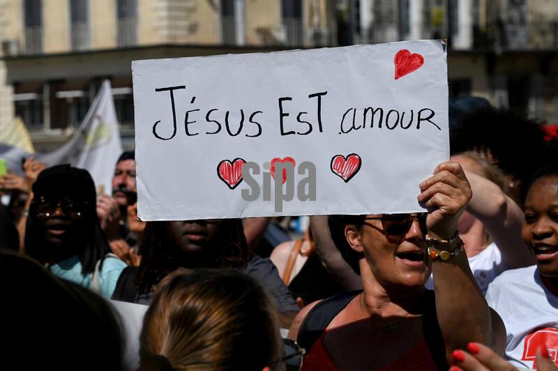 March for Jesus in Marseille, France - 06 Jun 2026