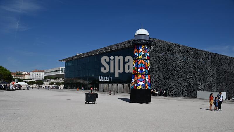 Re-lighthouse in Marseille, France