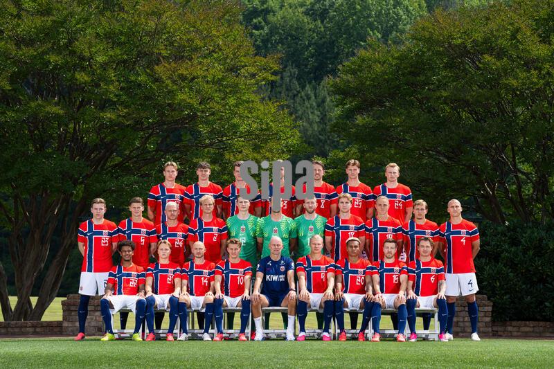 Football, FIFA World Cup, day -3, Norway, Team Photo