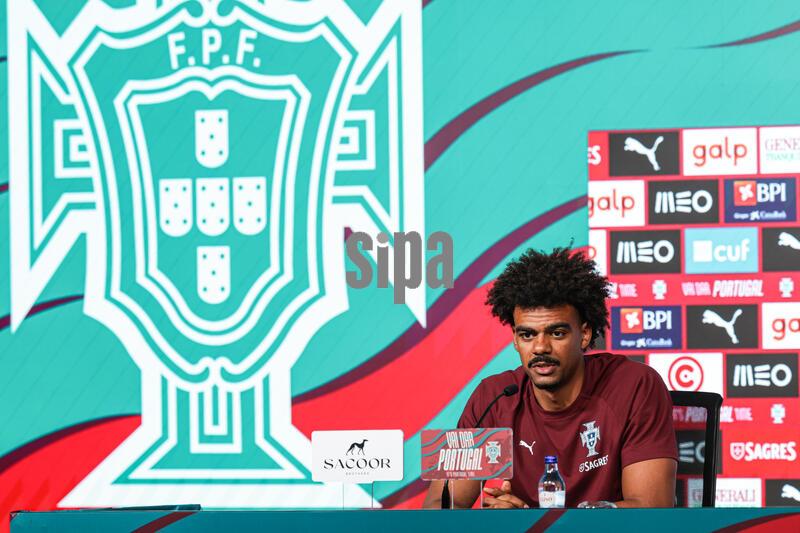 press conference of the Portuguese national football team in the football city of Oeiras - Portugal