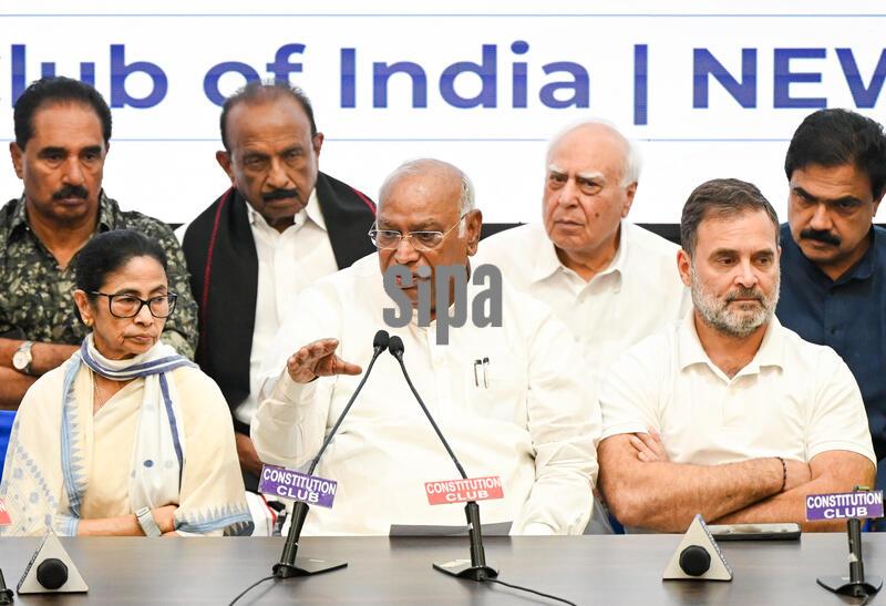 India: INDIA Bloc Leaders Address Press Conference After Meeting At Constitution Club