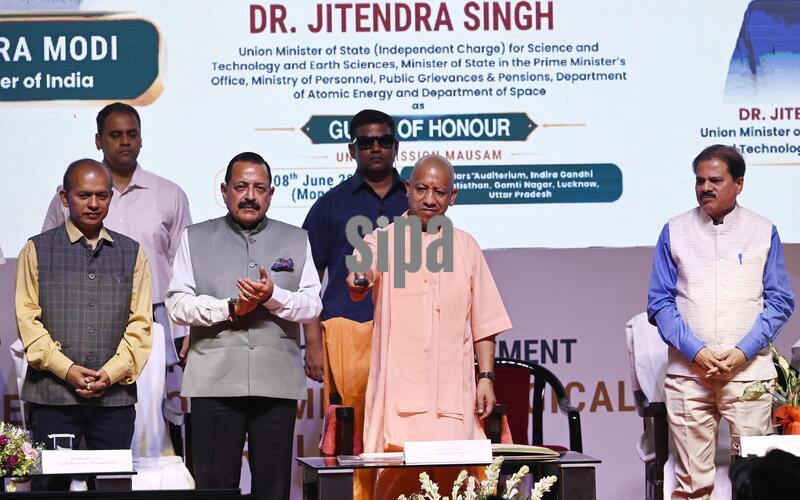 India: Union Minister Jitendra Singh, UP CM Yogi Adityanath Jointly Inaugurate The Regional Meteorological Centre In Lucknow