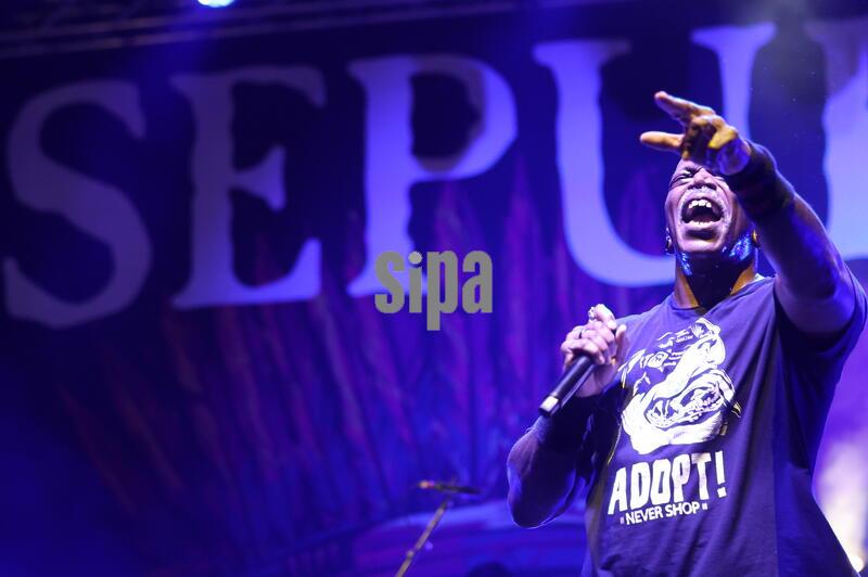 Concert of Sepultura in Zagreb, Croatia