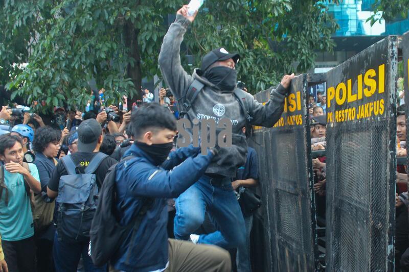 Student and Civil Society Demonstration in Jakarta