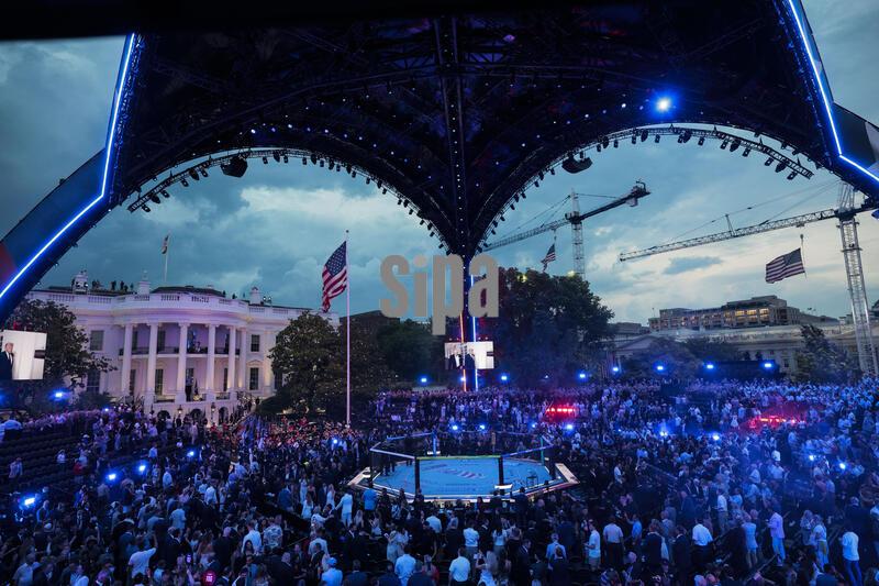 U.S. President Donald Trump hosts UFC Freedom 250 at the White House in Washington