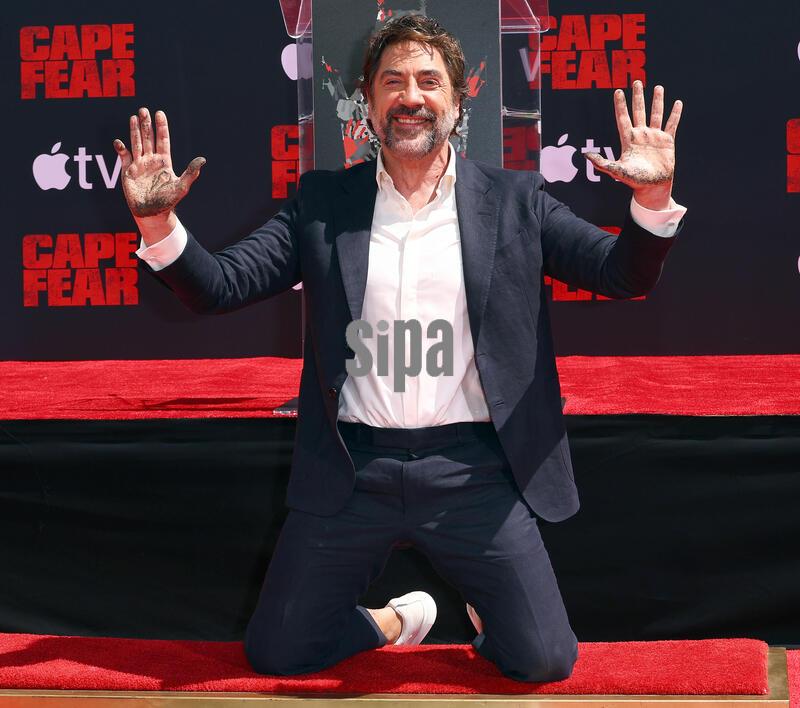 CA: Javier Bardem Hand and Footprint Ceremony 
