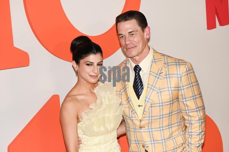 Shay Shariatzadeh, John Cena attending the New York Premiere of "Little Brother" at The Plaza Hotel, New York, NY, June 18, 2026 (Photo by Efren Landaos/Sipa USA)