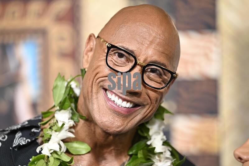 Dwayne Johnson walking the red carpet during 'Moana' New York special screening at United Palace, New York, NY, July 9, 2026. (Photo by Anthony Behar/SipaUSA)
