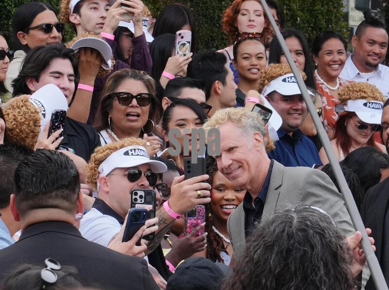 Will Ferrell arrives at the Netflix's THE HAWK Los Angeles Premiere held at the Directors Village in Westwood, CA on Thursday, July 09, 2026. (Photo By Sthanlee B. Mirador/Sipa USA)