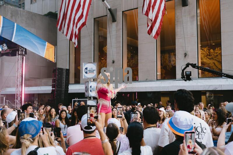 NY: Megan Moroney performs on NBC's Today Show Citi Concert Series, New York premiere