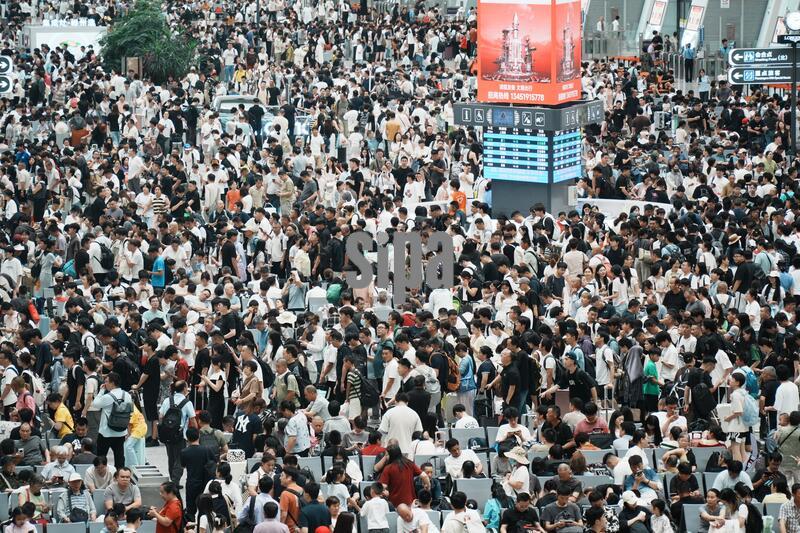 China Summer Travel Peak