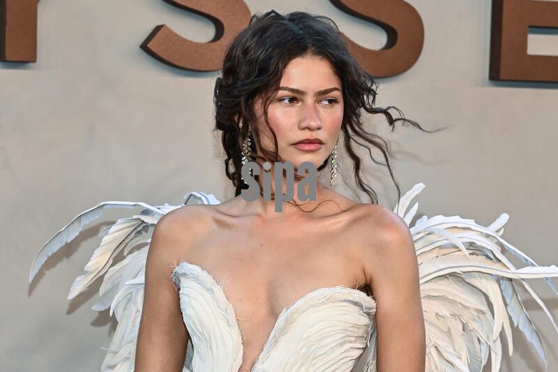 Zendaya walking the red carpet at The Odyssey New York Premiere held at AMC Lincoln Square in New York, NY, July 14, 2026. (Photo by Anthony Behar/SipaUSA)