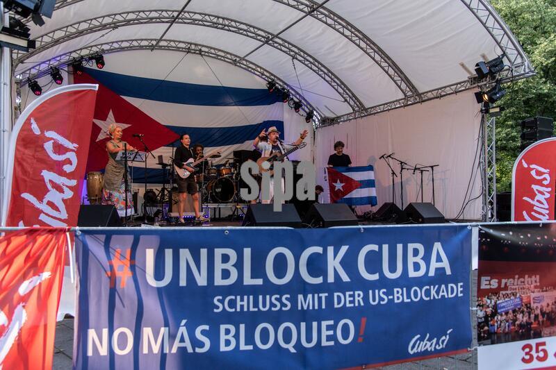 Solidarity Gathering with Cuba Held in Berlin