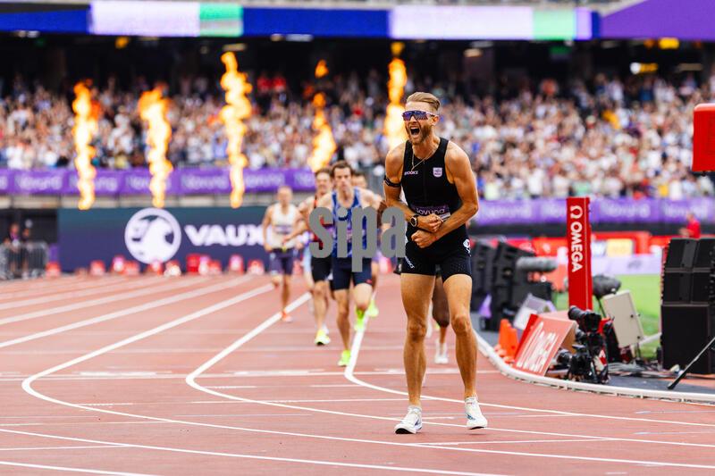 Josh Kerr Men's Mile World Record in London - 18 Jul 2026