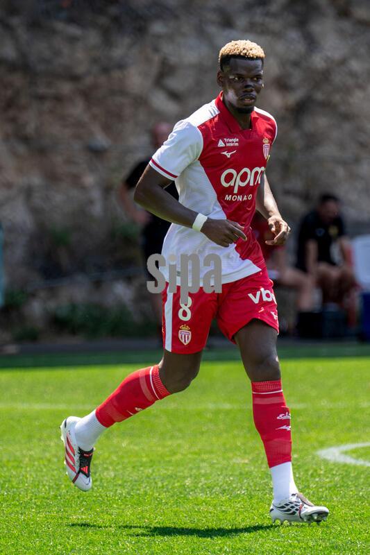 Paul Pogba during training cession - La Turbie