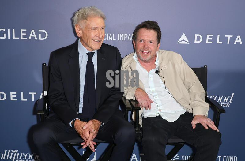 Harrison Ford, Michael J. Fox arrives at The 2026 Social Impact Summit held at The DGA Theater in Los Angeles, CA on Wednesday, July 22, 2026. (Photo By Juan Pablo Rico/Sipa USA)