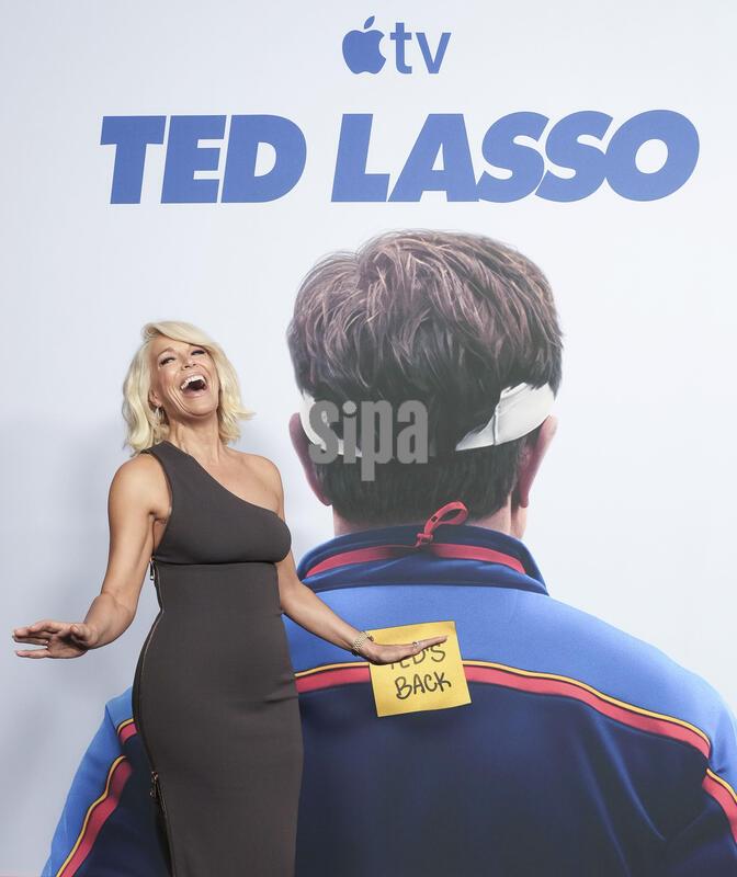Hannah Waddingham arrives at the TED LASSO Los Angeles FYC Screening held at the Hammer Museum in Los Angeles, CA on Wednesday, July 29, 2026. (Photo By Sthanlee B. Mirador/Sipa USA)