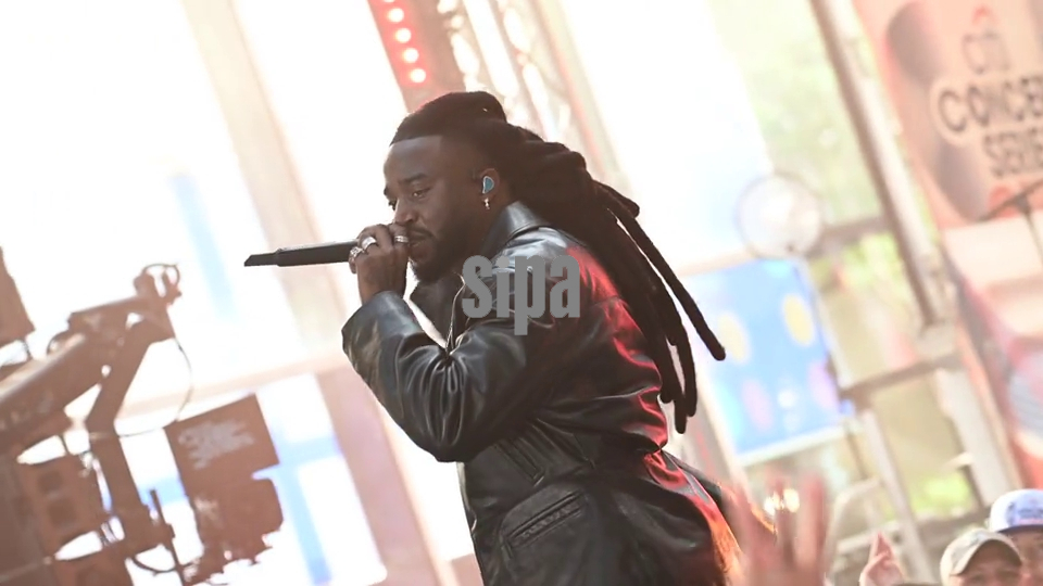 NY: TODAY Show Citi Concert Series Featuring Shaboozey