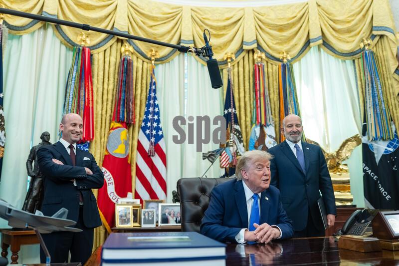 President Trump Hosts Executive Order Event in Oval Office