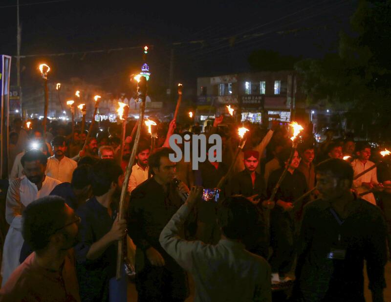 Hyderabad Pakistan Student Protest