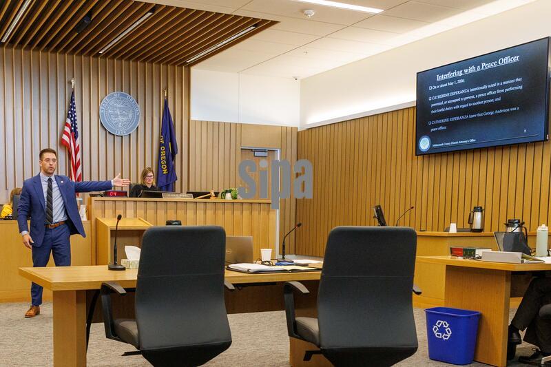 Portland ICE Protester on Trial for Interfering with Police