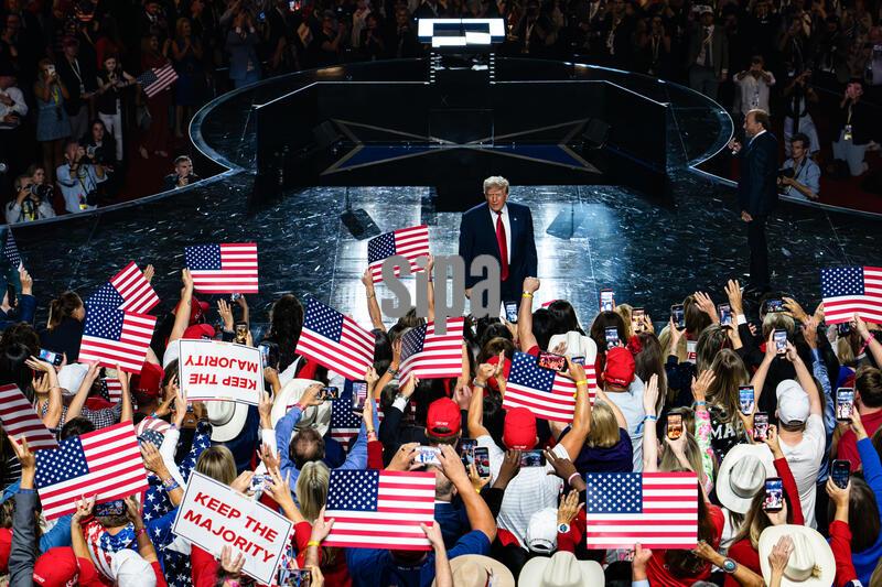 TX: President Trump attends Republican Midterm Convention