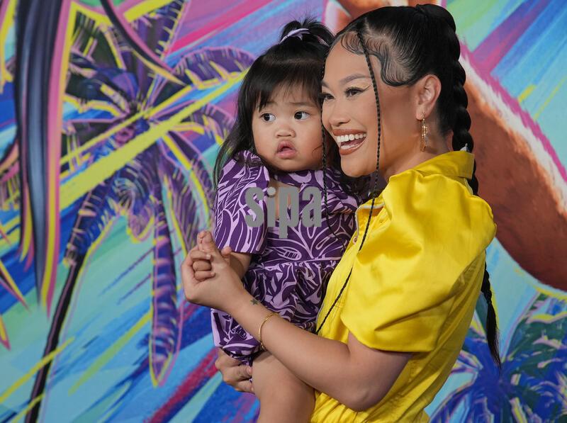 Ruby Ibarra and Daughter Lea arrives at the DreamWorks Animation’s FORGOTTEN ISLAND Los Angeles Premiere held at the Lucas Museum of Narrative Art in Los Angeles, CA on Wednesday, ​September 23, 2026. (Photo By Sthanlee B. Mirador/Sipa USA)