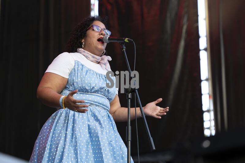  La Santa Cecilia  Performs Hispanidad Festival 2026 in Madrid, Spain 