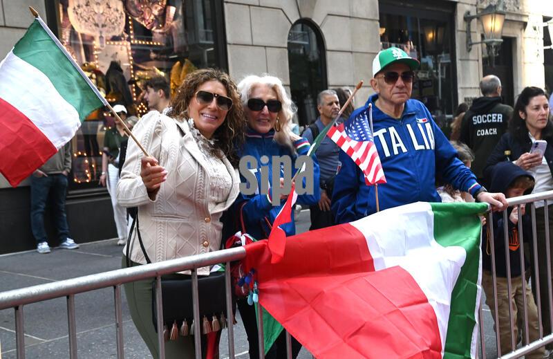 NY: New York Hosts Annual Columbus Day Parade on Fifth Avenue