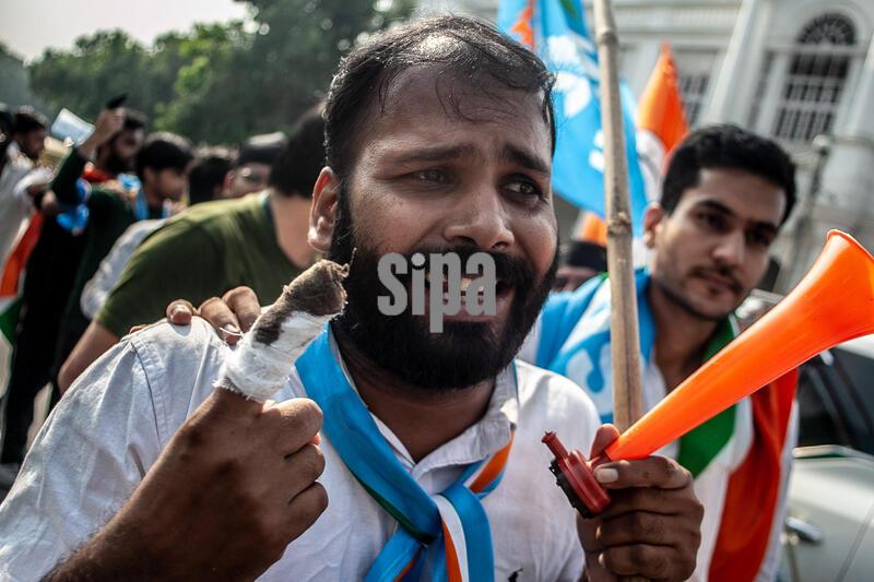Cockroach Janta Partyís protest in New Delhi, India - 12 Oct 2026