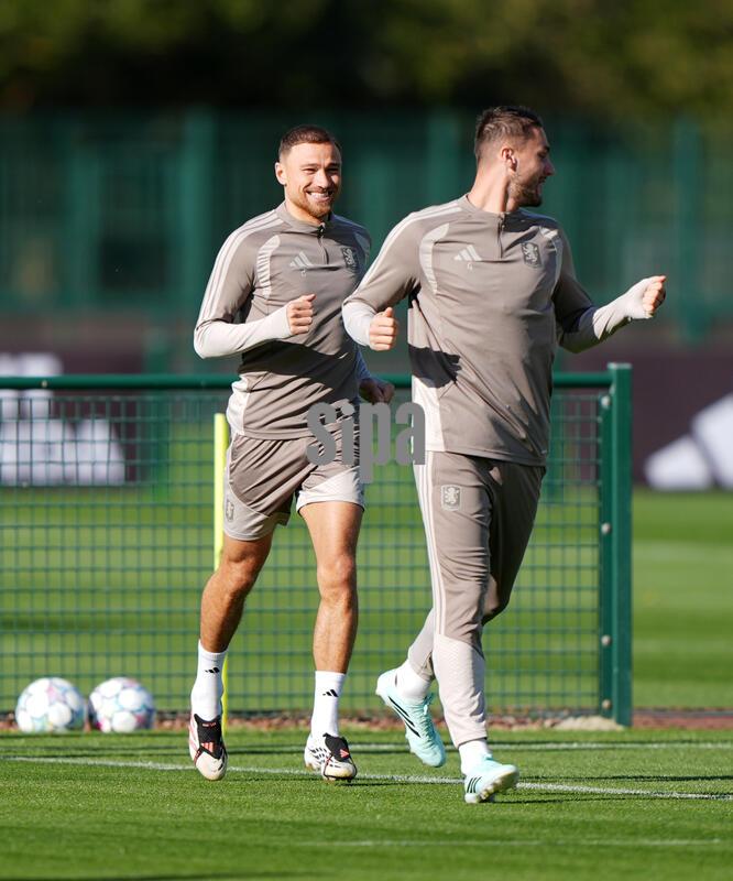 Aston Villa Press Conference and Training - Bodymoor Heath - Tuesday October 13th