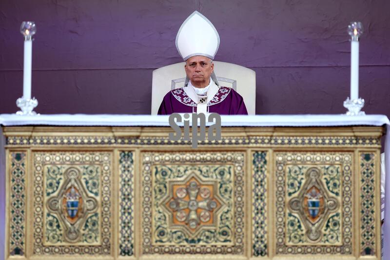 Italy: Pope Leo XIV Celebrates Mass at Verano Monumental Cemetery, Roma