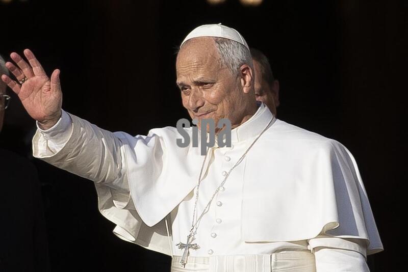 Italy: Pope Leo XIV Arrives at Basilica of Saints Anthony Abbot and Frances Cabrini in...
