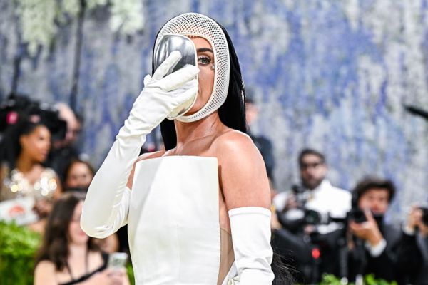 Katy Perry walking on the red carpet at the 2026 Metropolitan Museum of Art Costume Institute Gala celebrating the opening of the exhibition titled “Costume Art” held at the Metropolitan Museum of Art in New York, NY on May 4, 2026. (Photo by Anthony Behar/Sipa USA)