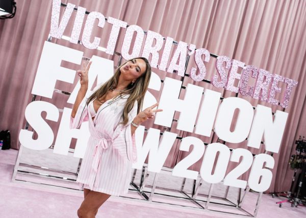 Alessandra Ambrosio backstage at the Victoria's Secret Fashion Show 2026 - Hair and Makeup held at the Sony Studios in Culver City, CA on Sunday, ​October 18, 2026. (Photo By Sthanlee B. Mirador/Sipa USA)